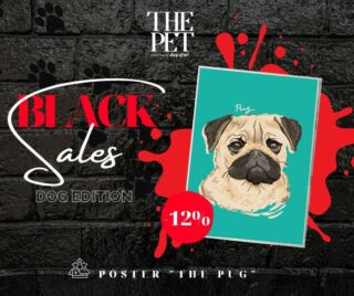 Aυτόν τον μήνα το 🔴κατακόκκινο THE PET θα βαφτεί σιγά-σιγά ⚫μαύρο, μέχρι και την Black Friday! Κάθε βδομάδα θα βρείτε νέα Pawesome Sales, που συνεχώς θα μεγαλώνουν, σε επιλεγμένα προϊόντα έκπληξη...🛒 Το 'The Pug' poster είναι το απόλυτο δώρο για εσένα που έχεις ένα χαριτωμένο pug στο σπίτι και θα το βρεις για λίγο ακόμη σε προσφορά!Με κάθε αγορά σας από το www.the-pet.shop άνω των €50 χαρίζετε ένα κρεβατάκι στο Φιλοζωικό Σωματείο Νίκαιας-Κερατσινίου (@filozwiko_swmateio_nikaias ) ➕ έχετε δωρεάν μεταφορικά!#THEPET #shopforpetlovers #giftsforpetowners #giftsforpetparents #BlackFriday